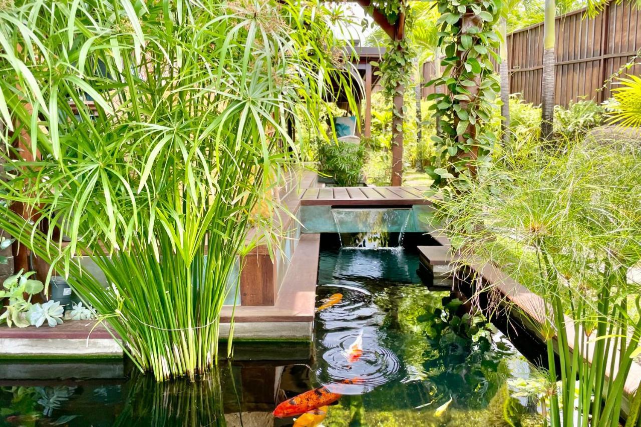 Villa Manuiti, Balinese Luxury Home - Private Swim Spa, Ocean View - Ofyr Bbq - Koi Pond Punaauia  Exterior photo